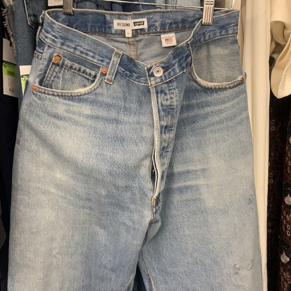 NEW  NWT Levi's Re/Done High Rise - Picture 10 of 16